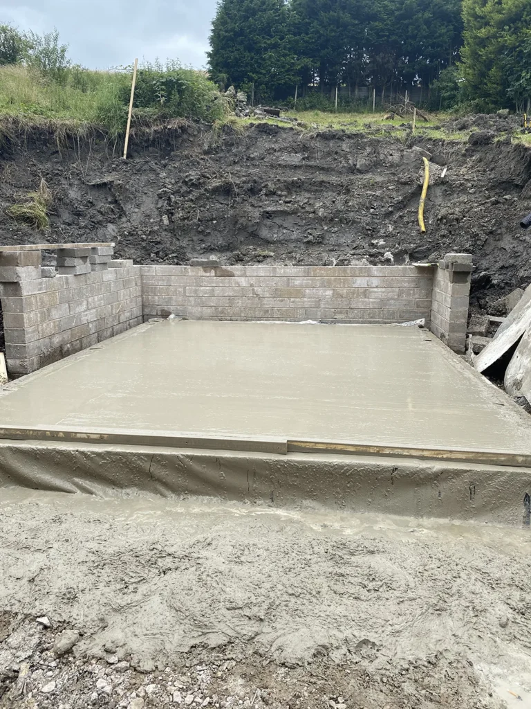 Concreting Foundations for Solid Base by Drivers Building & Roofing